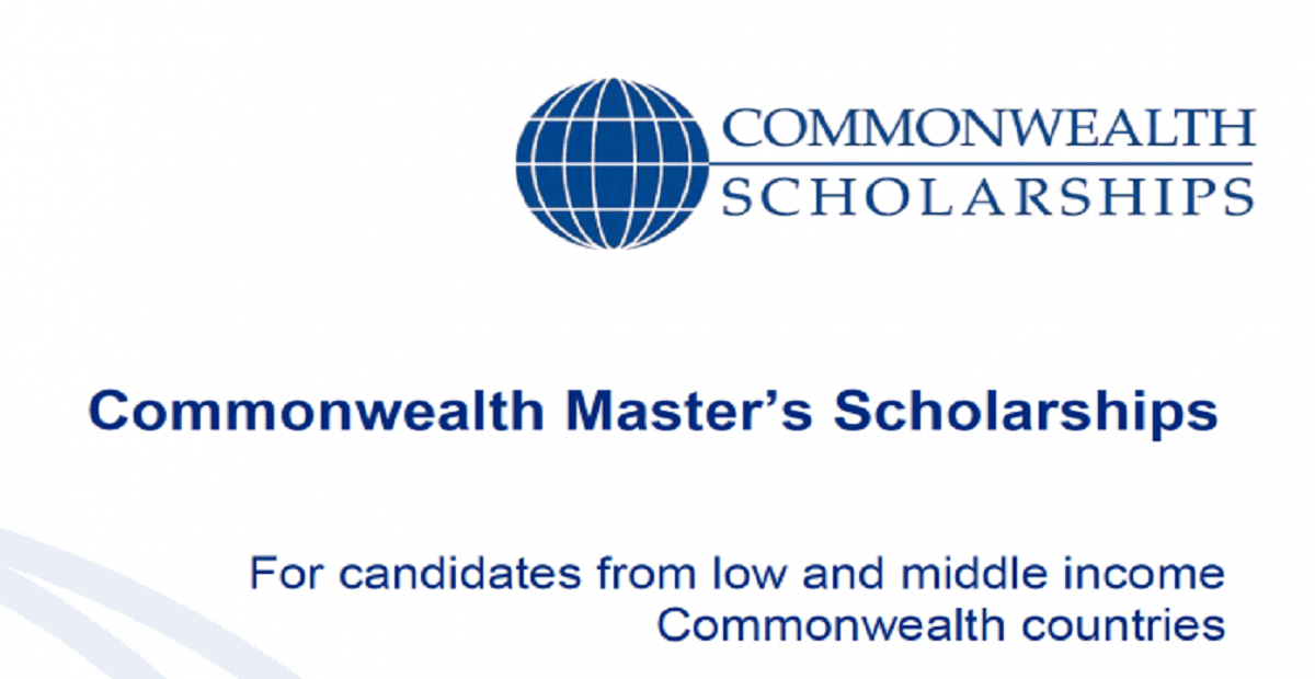 Commonwealth Master’s Scholarships 2023/2024 for fulltime Master’s