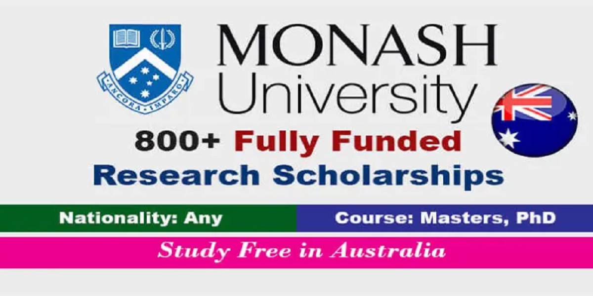 monash university phd scholarship deadline