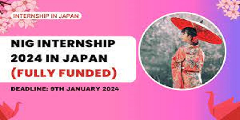 NIG Internship 2024 In Japan Fully Funded NIGINTERN Internship Period   NIG Internship 2024 In Japan 